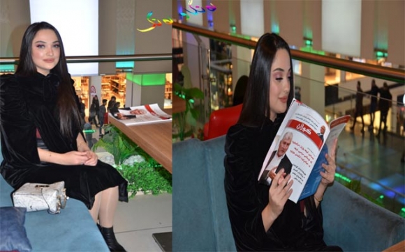 سارا نەدیم كچە ناوداری سۆشیاڵ میدیا و هاوەڵی شاجوان