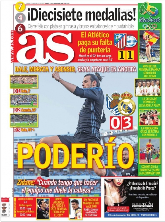 ئاگاداری گرنیگترین مانشێتی ئەمڕۆ دوو شەممەی ڕۆژنامە ئیسپانیەکان بن