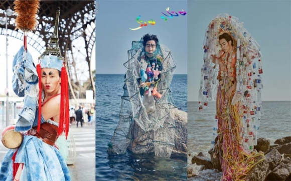 كاری نمایش لە نێو  زبڵ و خاشاكدا