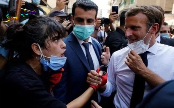 کچە لوبنانیەک بۆ ماکڕۆن