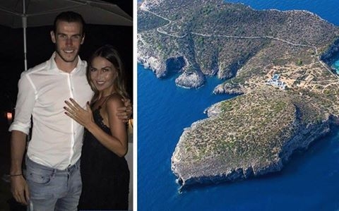 بۆ ئاهەنگەكەی گاریس بەیل دورگەیەك بە تەنها بەكرێ دەگرێت