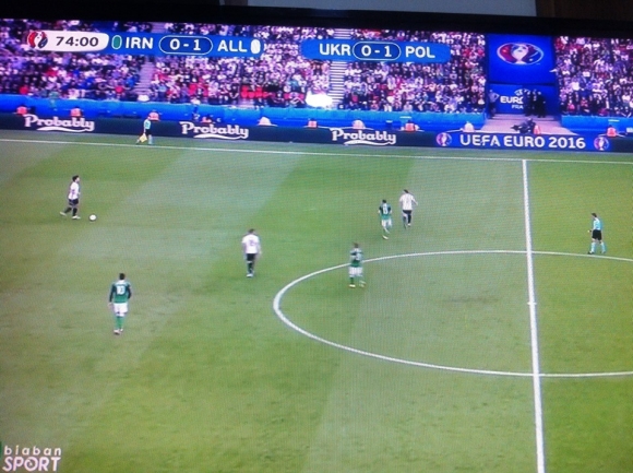 تا ئێستا یاری نێوان ئەڵمانیا و ئێرلەندای باكور بەردەوامە