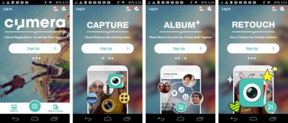 باشترین بەرنامە بۆ دەستکاری کردنی وێنه‌ Cymera (ئەندڕۆید و IOS)