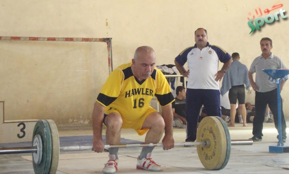 پاڵه‌وانه‌تى به‌رزكردنه‌وه‌ى قورسیاى عه‌ره‌بى له‌ هه‌ولیَر ده‌ستى پىَ كرد