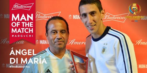 دی ماریا بە باشترین یاریزان دەستنیشانکرا