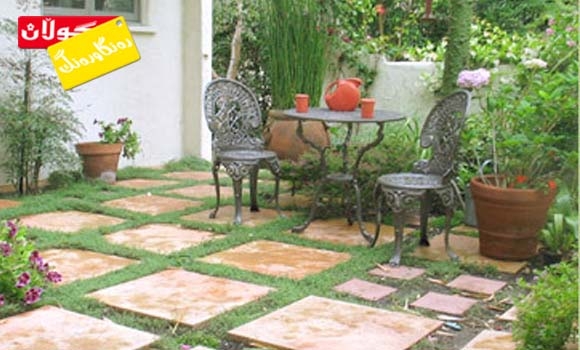 باخچە قـەشـەنگترین دیـكۆری ماڵە