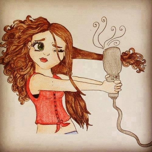 کچان کە پرچیان سیشوار و ئوتوو دەکەن !