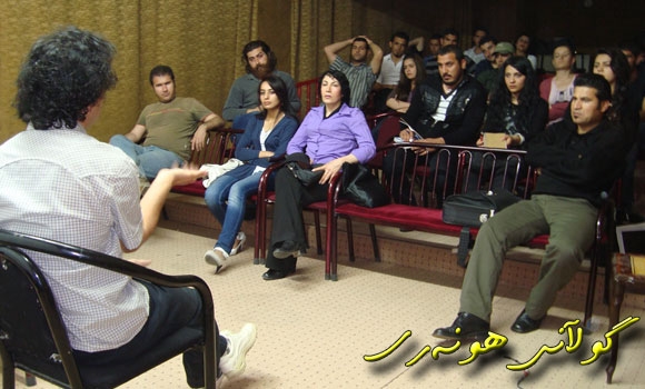 گوڵان بەشی سینەمای كۆلێژی هــــــــونەرە جوانەكان بەسەر دەكاتەوە