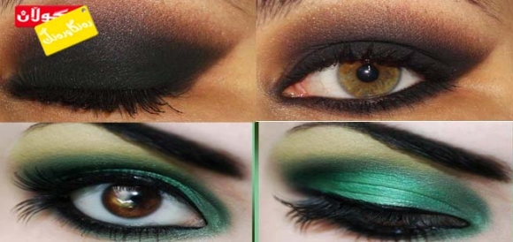 برژانگ و گونجاندنی لەگەڵ ماكیاژی چاو