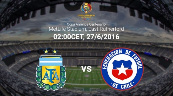 پێکهاتەی چاوەڕوانکراوی یاریی نێوان ئەرجەنتین و چیلی