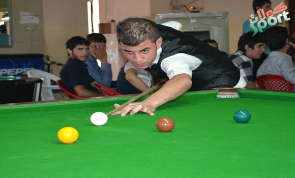 هێمن ئەمیر یاریزانی بلیاردی یانەی لەیلان وهەڵبژاردەی عێراق: