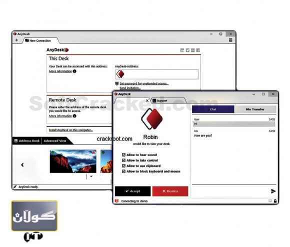 كۆمپیوتەرەكەت لە رێگای دوور كۆنترۆڵ بكە