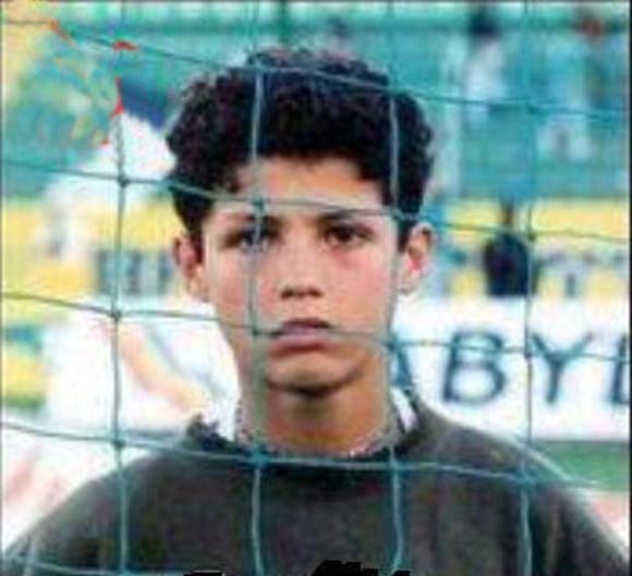 كریستیانۆ لە تەمەنی منداڵی!