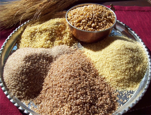 ساوار بە گـەنمی تەواو