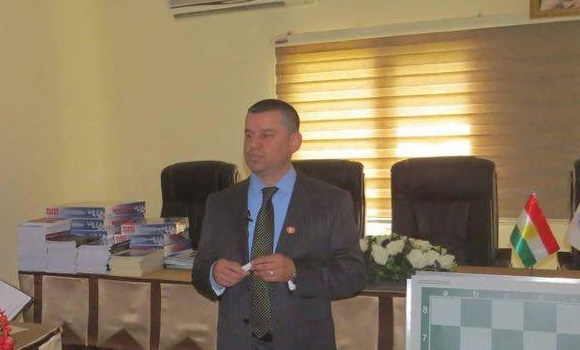 یەکەم وانەی ئەکادیمی شەترەنج ووترایەوە