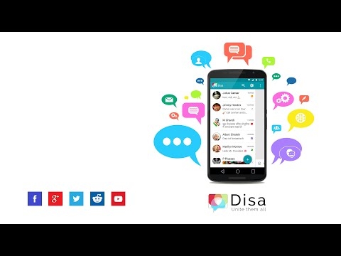 لەگەڵ Disa گشت مێسنجەرەکان جه‌مع بكه‌