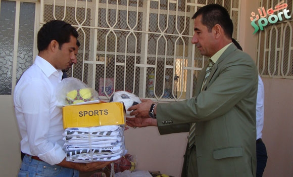 په‌روه‌درده‌ى خه‌بات كه‌ل وپه‌لى وه‌رزشى به‌سه‌ر قوتابخانه‌كان دابه‌شكرد