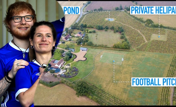 ئێد شیران بە نیازە یاریگایەكی پۆپی پێ درووست بكات