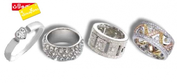 ئەڵقە و ئەنگوستیلەی زیو هەڵبژێرە