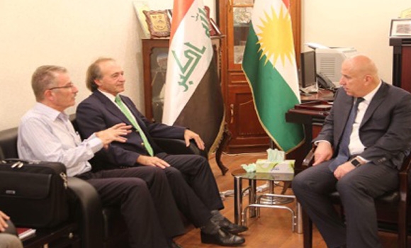 پارێزگاری ھەولێر پێشوازی کرد لە سەرۆکی رێکخراوی یارییەکانی ئاشتی جیھانی