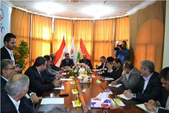 وه‌زیری وه‌رزش و لاوانی عێراق سه‌ردانی لیژنه‌ی ئۆلۆمپی هه‌رێمی كوردستانی كرد