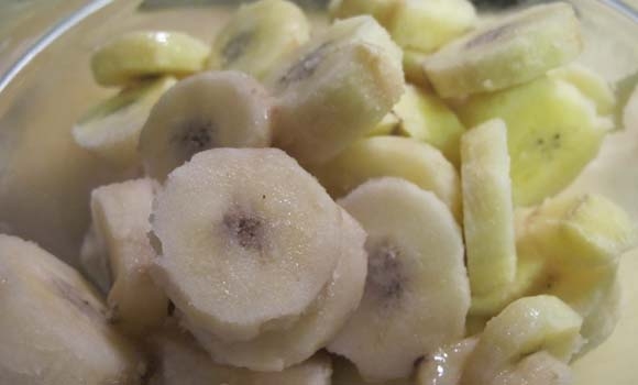 فریزكردنی مۆز