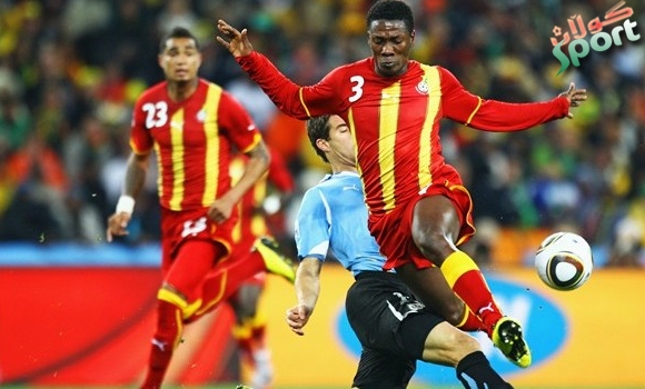 گانا له‌ گێمی یه‌كه‌م به‌ گۆڵێك له‌ پێش ئۆرگوایه‌