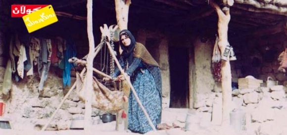 گۆرانی و بەستە لە كاتی مەشكەژەنین