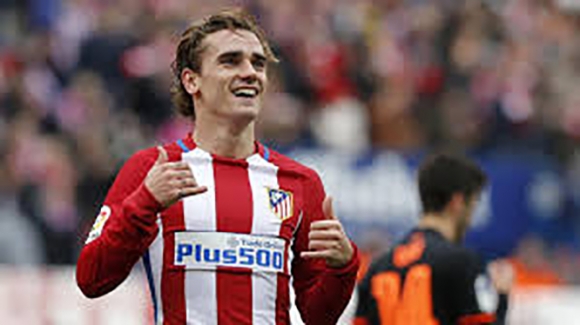 گریزمان تا ساڵی 2022 له‌ یاریگاى فیسێنتى كالدیرۆن به‌رده‌وام ده‌بێت