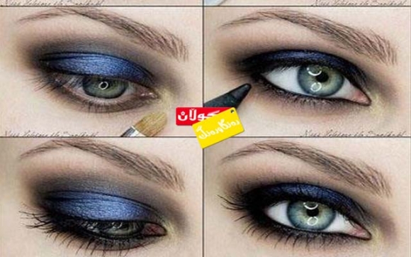 هەنگاوەكانی ماكیاژێـكی جوانی چاو بە وێنە