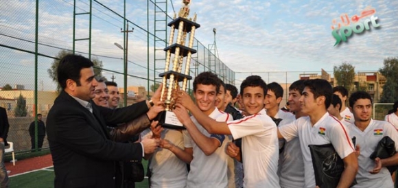 هەولێر بووە پاڵەوانـی ناوەندە وەرزشییەكانی هەولێر و دەوروبەری