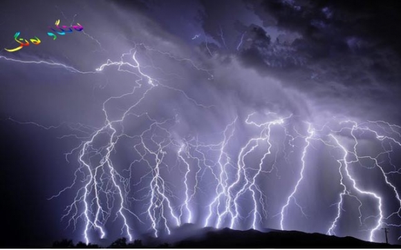 پلەی گەرمی هەورە بروسکە