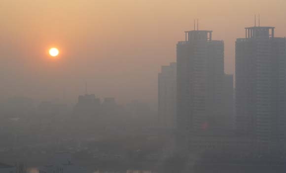 هۆكارەكانی پیسبوونی هەوا