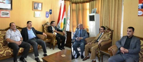 لیژنه‌ی وه‌رزش و لاوانی په‌رله‌مانی كوردستان سه‌ردانی لیژنه‌ی ئۆلۆمپی هه‌رێمی كوردستانیان كرد