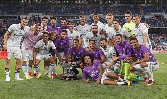 ڕیاڵ مەدرید بووە پاڵەوان و جامی سانتیاگۆ بێڕنابیۆی بردەوە