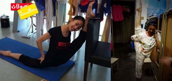 جەستەی چینییەكان لاستیكە!