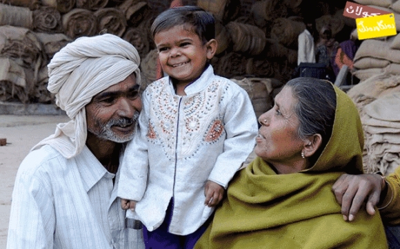 بە تەمەن گەورە و بە شێوە منداڵ