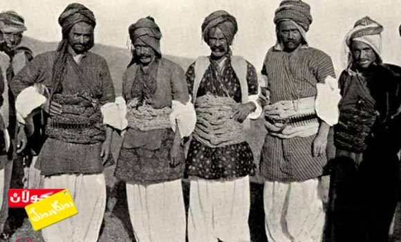 جلی كوردی پیاوان لەسەدەی نۆزدەیەم