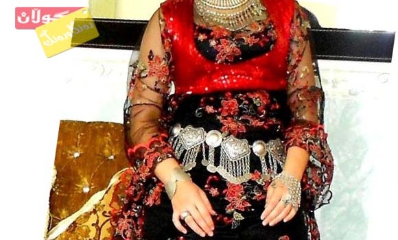 جلی كوردی گوڵدار لەگەڵ ئێكسسواری زیوو