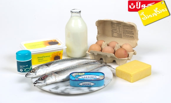 كالسیۆم و ڤیتامین D بۆ ئێسكی پتەوتر