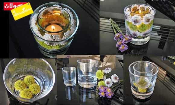 كاری دەستی بۆ مەركانەی گوڵ بە مۆم