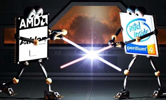 كێبركێی نێوان ئەنتل و ئەی ئێم دیدا