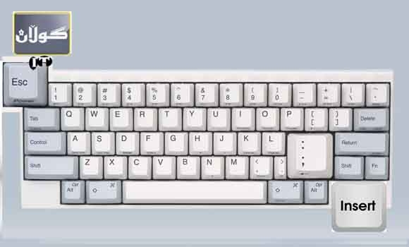 زیاد كردنی فەرمانی Insert