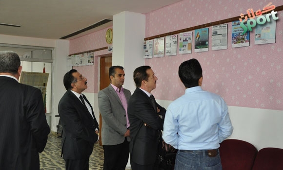 لەپێشانگایەكدا مێژووی رۆژنامەگەریی وەرزشیی كوردی خرایەڕوو