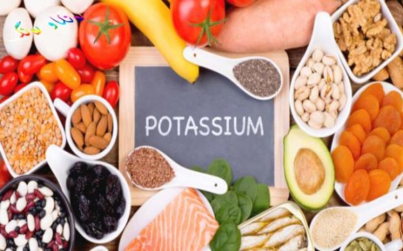 گرنگیی پۆتاسیۆم  لە خۆراكدا