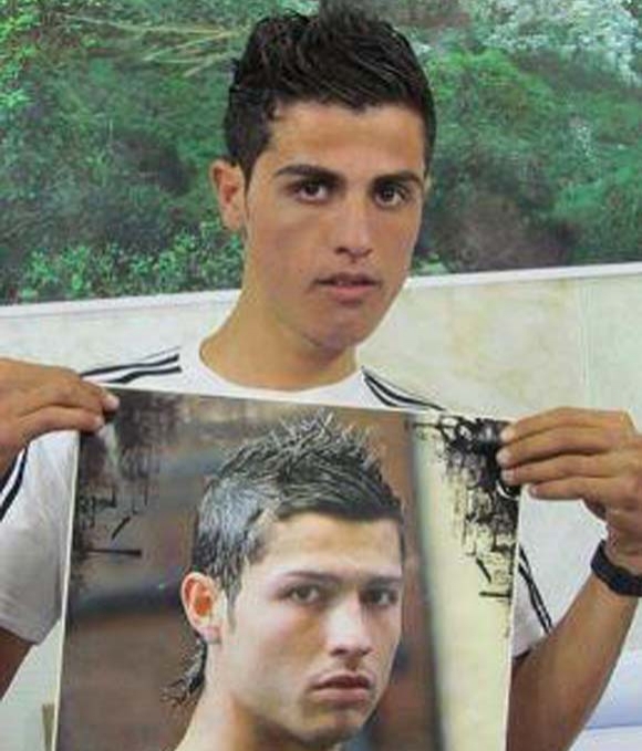 هاوشێوەی كریستیانۆ خەڵكی كرماشانە