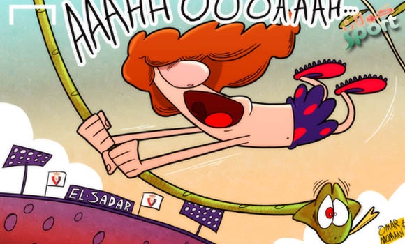 کاريکاتێری گەڕانەوەی پويۆل