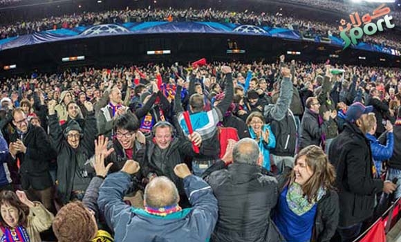 ملیۆنێک داوای بلیتی یاری بەرشلۆنە و پاریس سانجێرمان دەکات وتەنها ١٥ هەزاریش ماوە