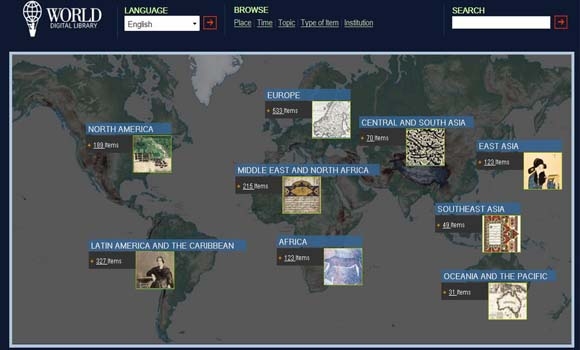 كتێبخـانە دیجیتاڵییەكەی جیهان كرایەوە