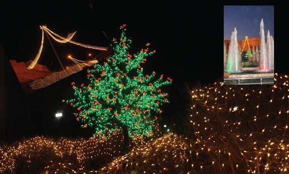 كوردستان لەپێشوازی كریسمس و ساڵی (2012)ڕازاوەتەوە